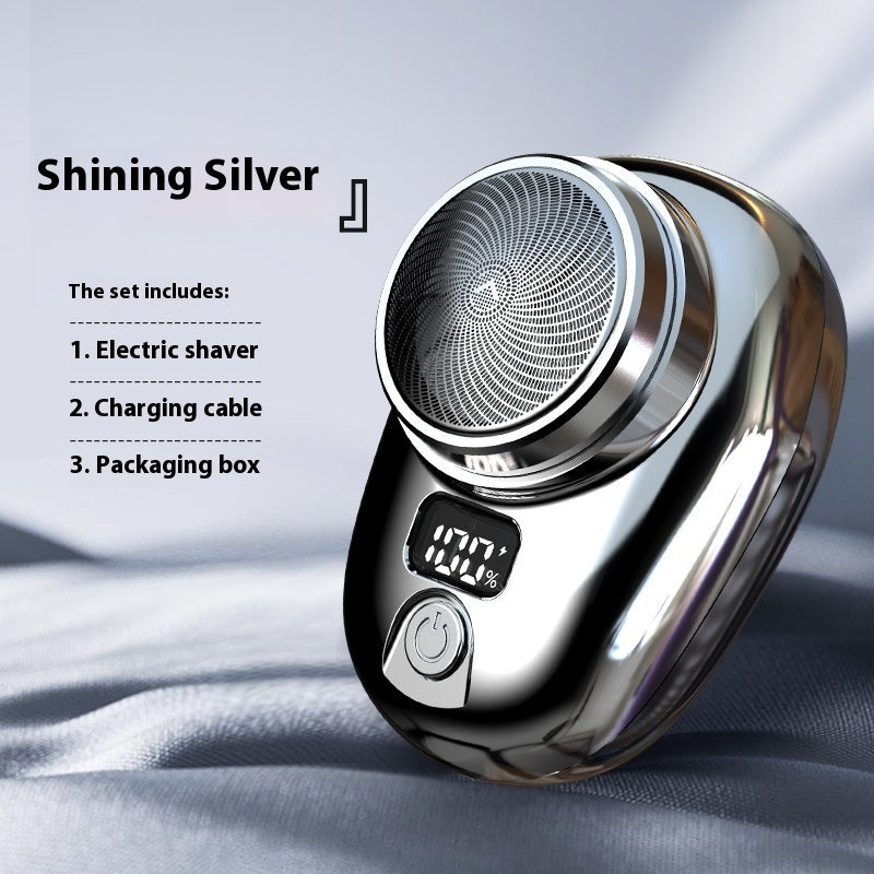 Mini Electric Travel Shaver – Portable, Rechargeable, and Perfect for Men on the Go