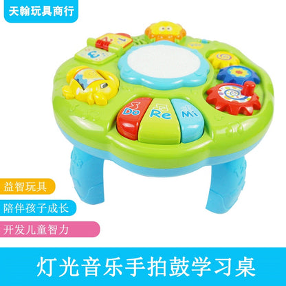 Mini Electronic Keyboard Early Childhood Education Drum Study Table Music Toy