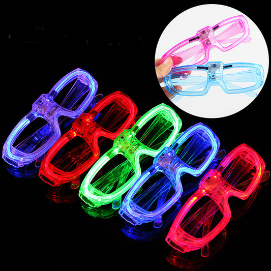 LED Glasses 2024 New Year Party Bar Concert Props Luminous Glasses