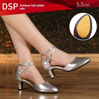 Latin Soft Bottom Square Dance Shoes Women