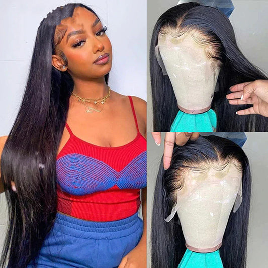 Straight Human Hair Headpiece Wig