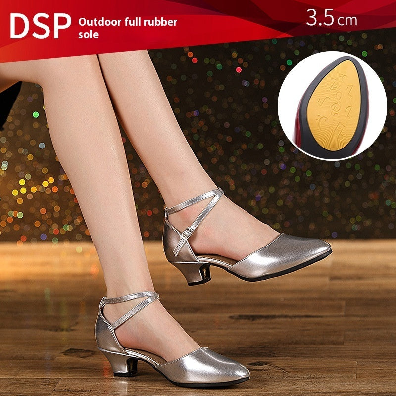 Latin Soft Bottom Square Dance Shoes Women