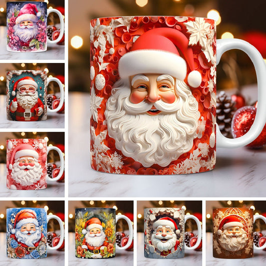 🎅 Exquisitely Crafted Ceramic Christmas Mug – Perfect for Holiday Cheer! 🎄