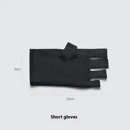 Anti Slip Touch Screen Half Finger Short Gloves