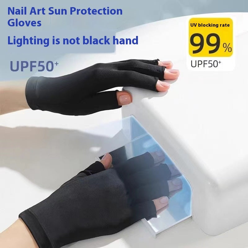 Anti Slip Touch Screen Half Finger Short Gloves