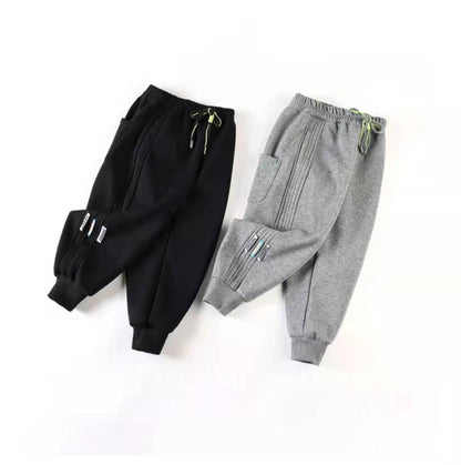 New Spring Medium And Large Children Spring And Autumn Leisure Fashionable Pants