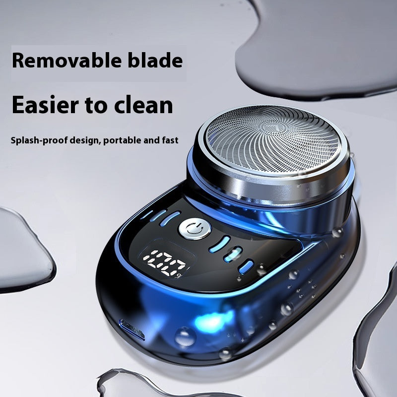 Mini Electric Travel Shaver – Portable, Rechargeable, and Perfect for Men on the Go