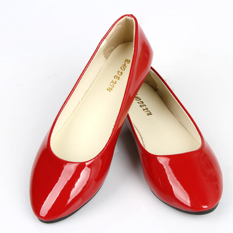 Fashion Korean Style Shoes Flat Pointed Toe