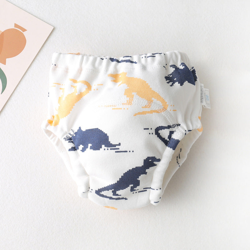 New Baby's Ring Urine Cotton Gauze Diaper Pants