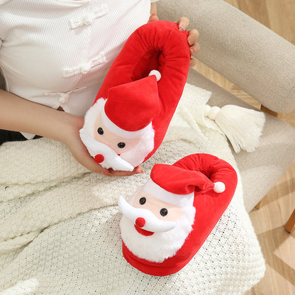 Thickened Non-slip Plush Cotton Slippers