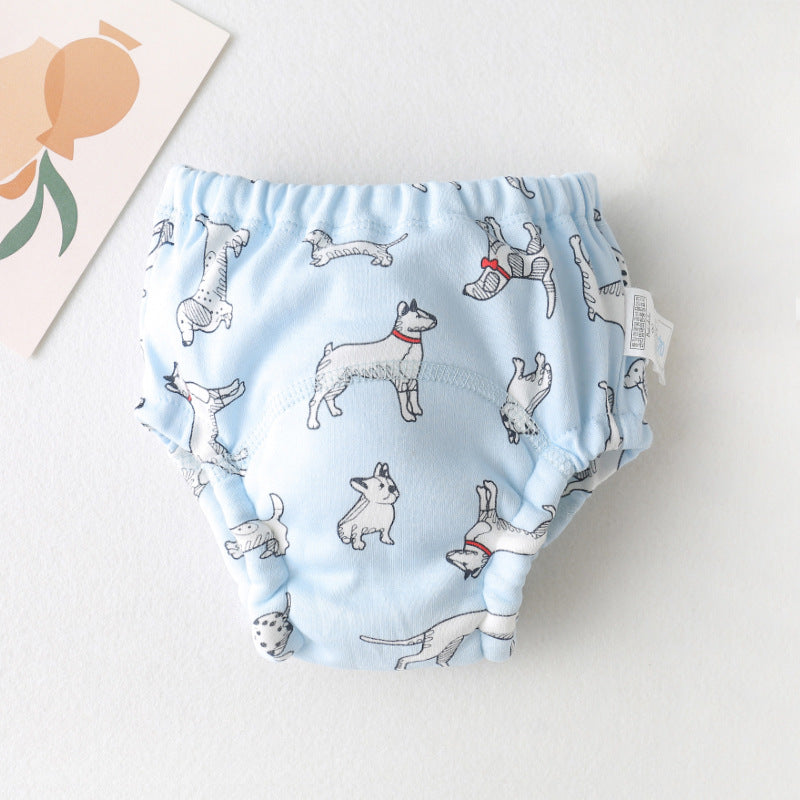 New Baby's Ring Urine Cotton Gauze Diaper Pants