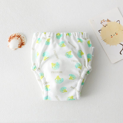 New Baby's Ring Urine Cotton Gauze Diaper Pants