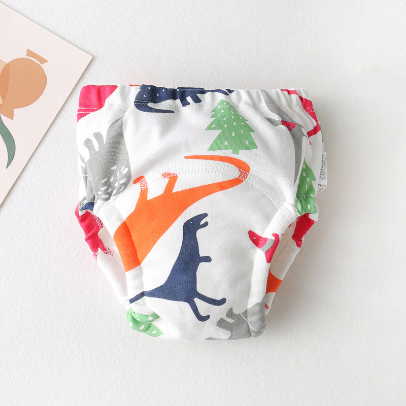 New Baby's Ring Urine Cotton Gauze Diaper Pants