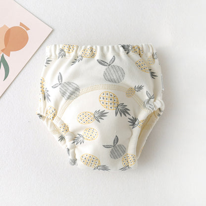 New Baby's Ring Urine Cotton Gauze Diaper Pants