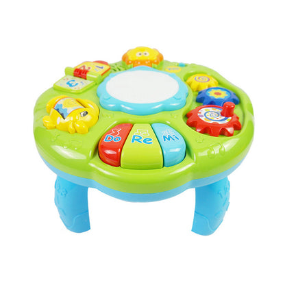 Mini Electronic Keyboard Early Childhood Education Drum Study Table Music Toy