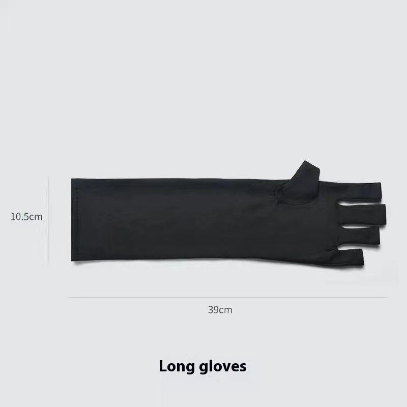 Anti Slip Touch Screen Half Finger Short Gloves