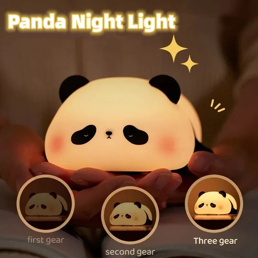 Panda Night Light for Kids – Safe, Soothing & Rechargeable