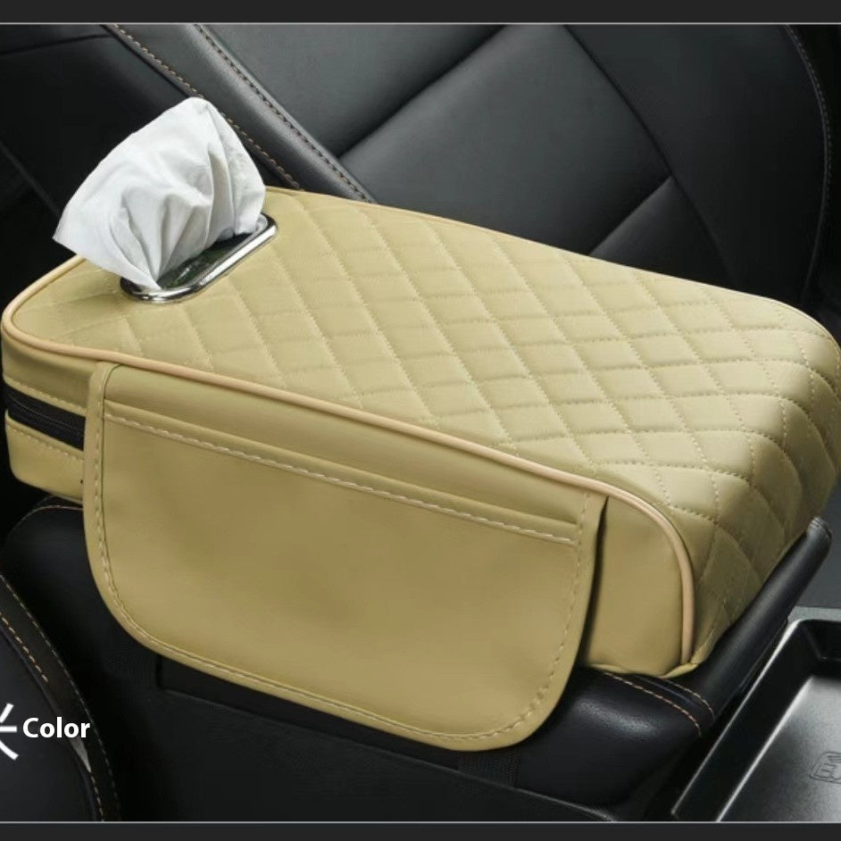 Universal Car Armrest Box Cushion Vehicle-mounted Heightened Tissue Buggy Bag