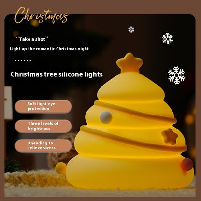 Silicone Christmas Tree Lamp